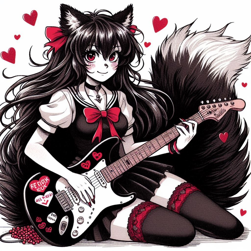 Goth fox | Пикабу