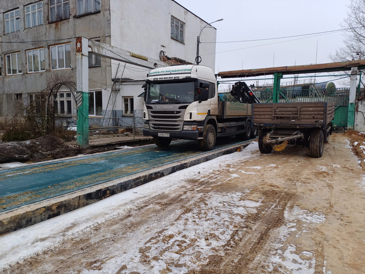 80 тонные электронные автомобильные весы для Воронежского бетонного завода  | Пикабу