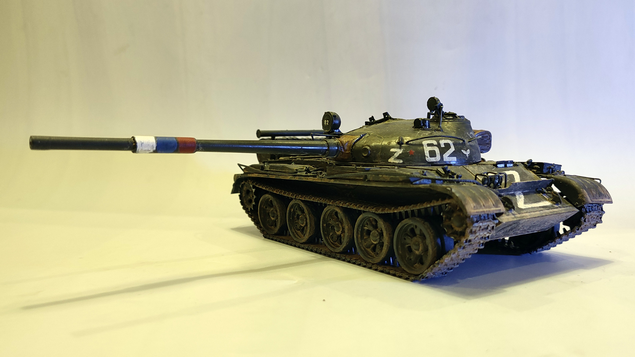 Т-62 Звезда 1/35. В бой идут старики | Пикабу