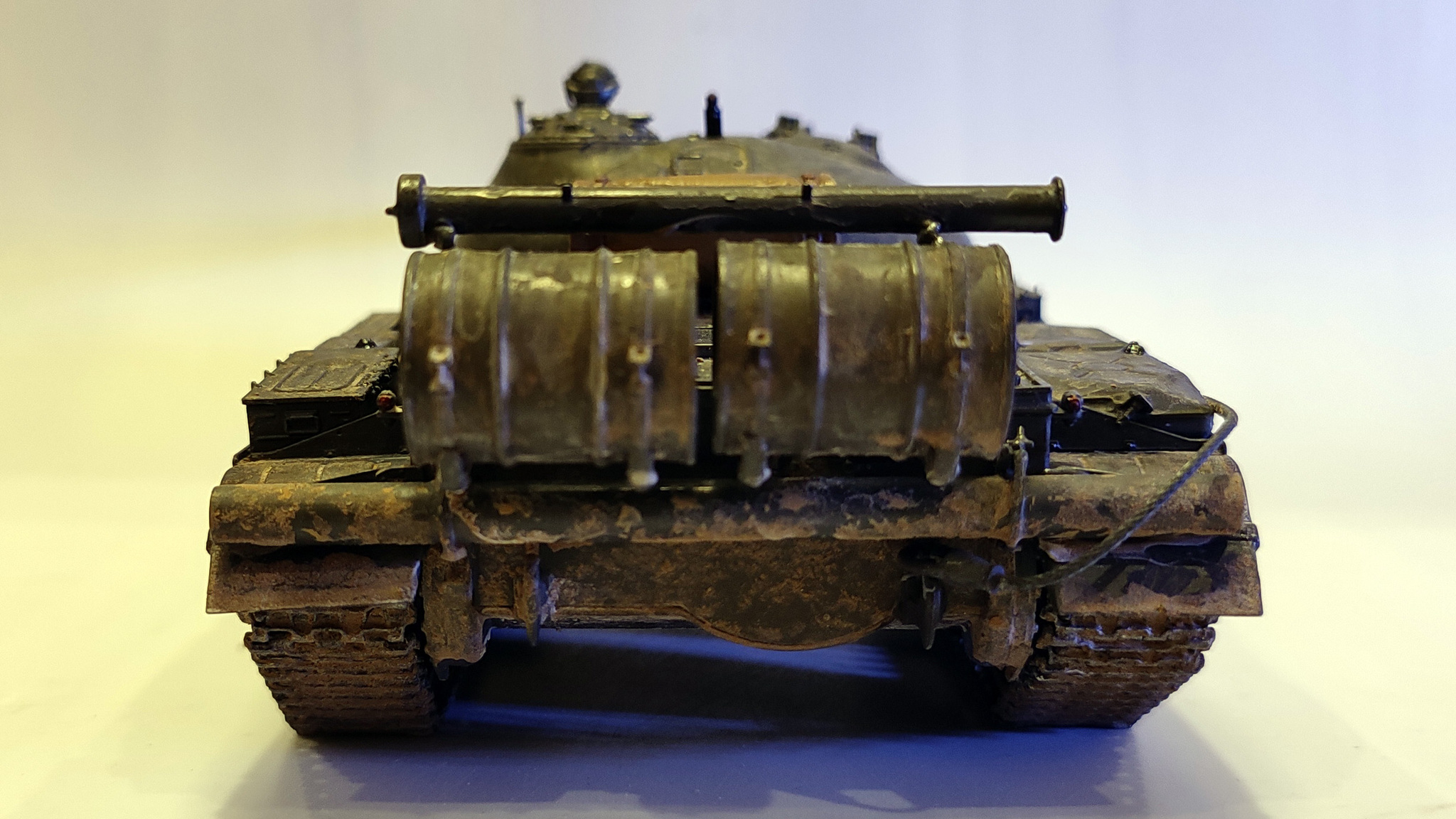 Т-62 Звезда 1/35. В бой идут старики | Пикабу