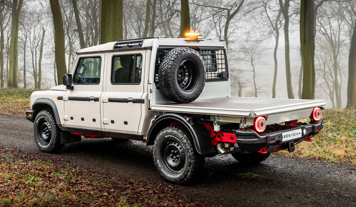 Ineos Grenadier Quartermaster Chassis Cab | Пикабу