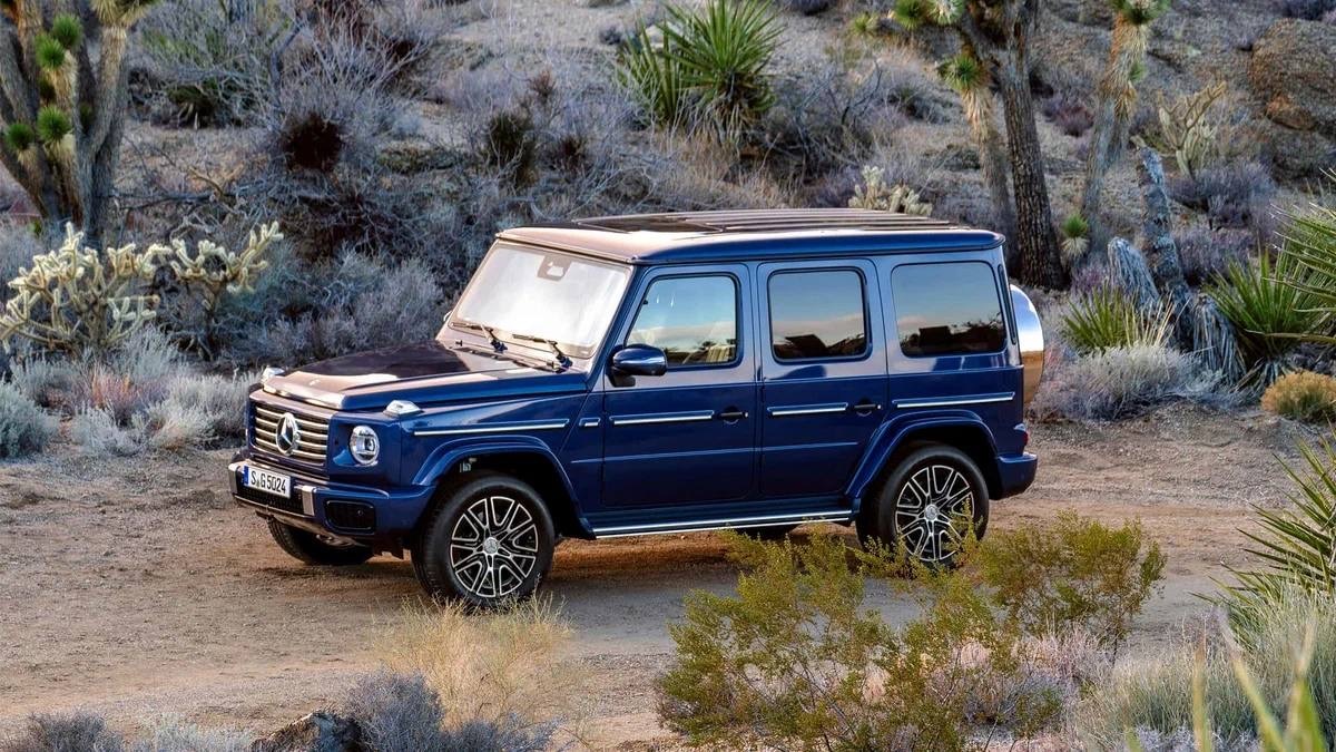 Представлен обновлённый Mercedes-Benz G-класса | Пикабу