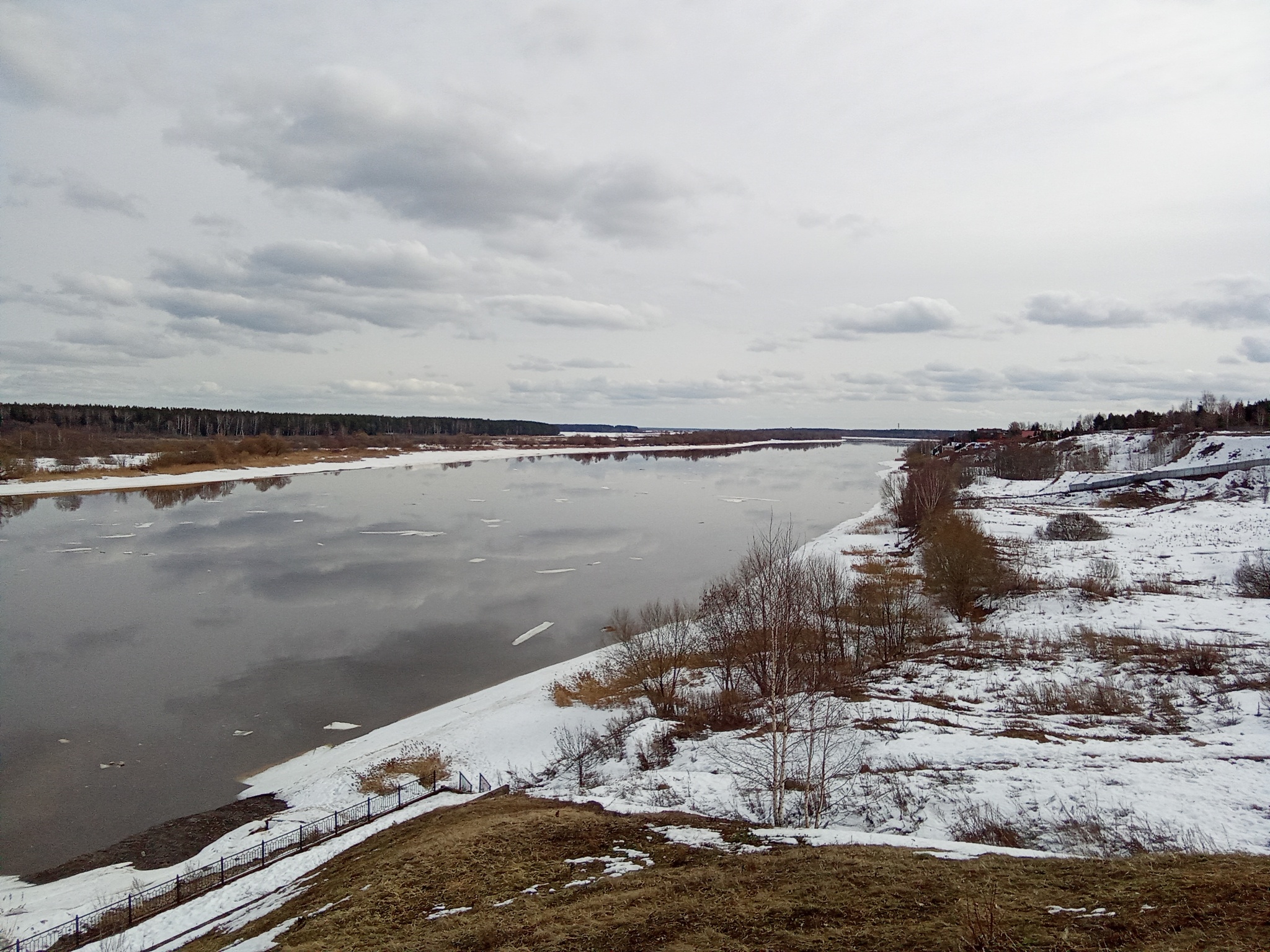 Волга 26.03.2024 г. Село Городня, Тверская обл | Пикабу