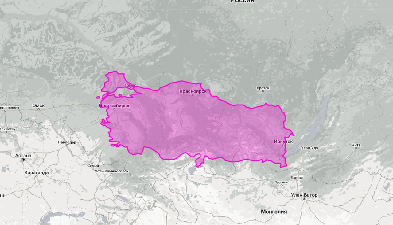 Наткнулась на карту, где можно реалистично сравнивать размеры стран. И,  конечно же, попробовала! | Пикабу