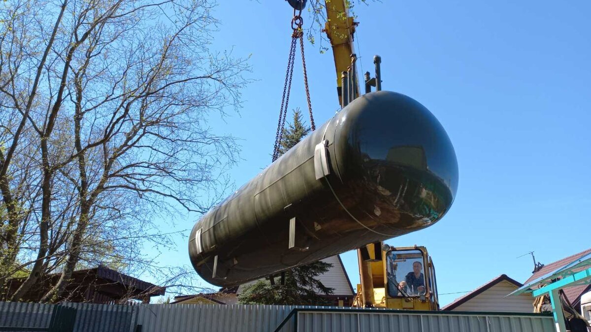 БЕЗОПАСНОСТЬ ПРЕВЫШЕ ВСЕГО! Как правильно установить газгольдер? | Пикабу