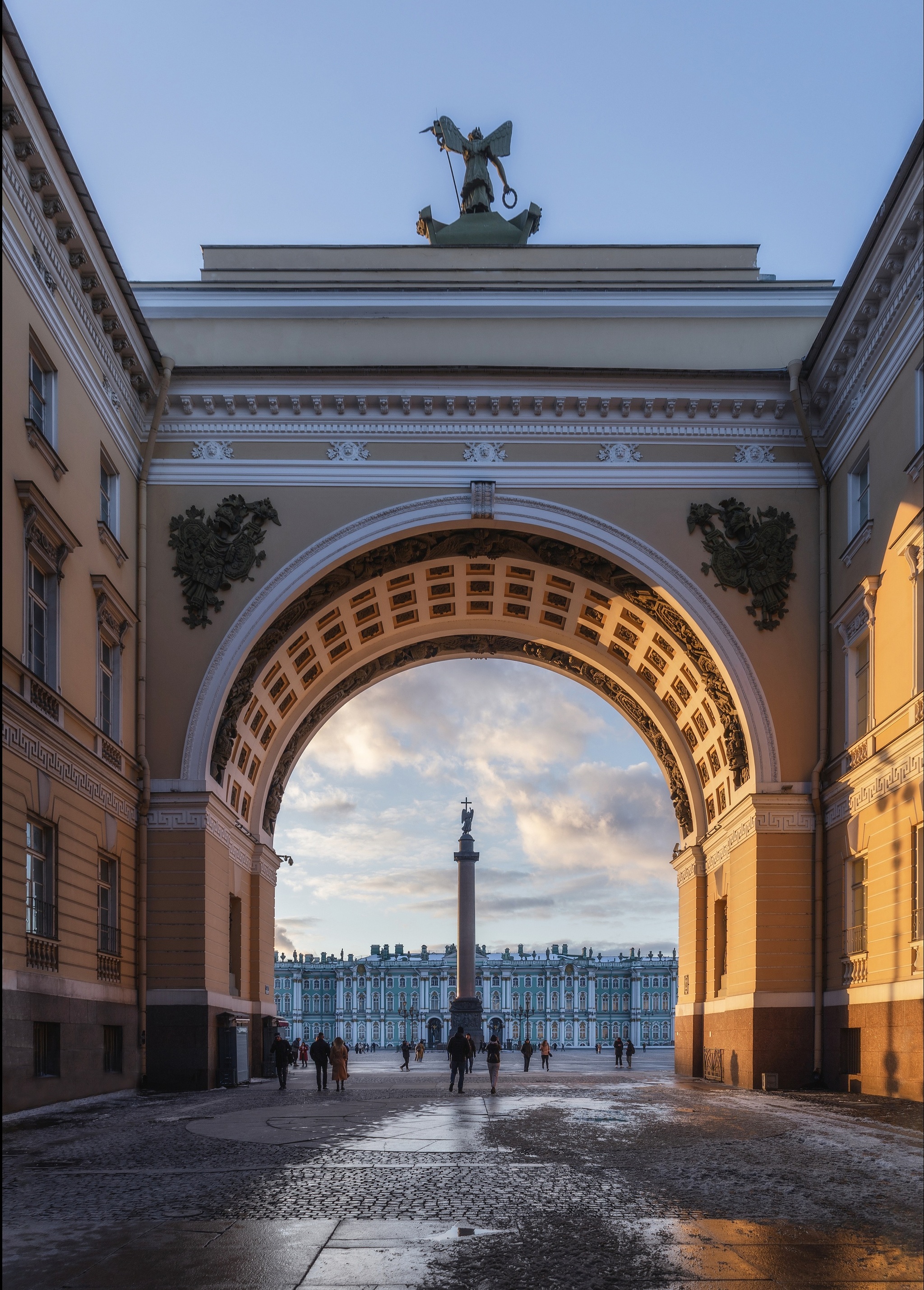 Доброе утро! (Россия, Санкт-Петербург) / Good morning! (Saint-Petersburg,  Russia) | Пикабу