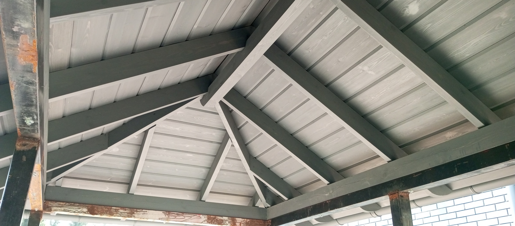 Кровля беседки | Пикабу