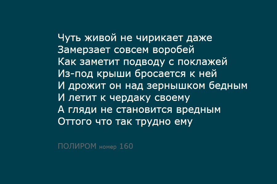 ПОЛИРОМ номер 160 | Пикабу