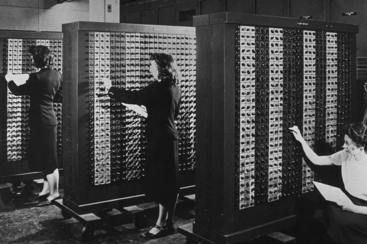 Раритет: ЭВМ Eniac 1943-1951 | Пикабу