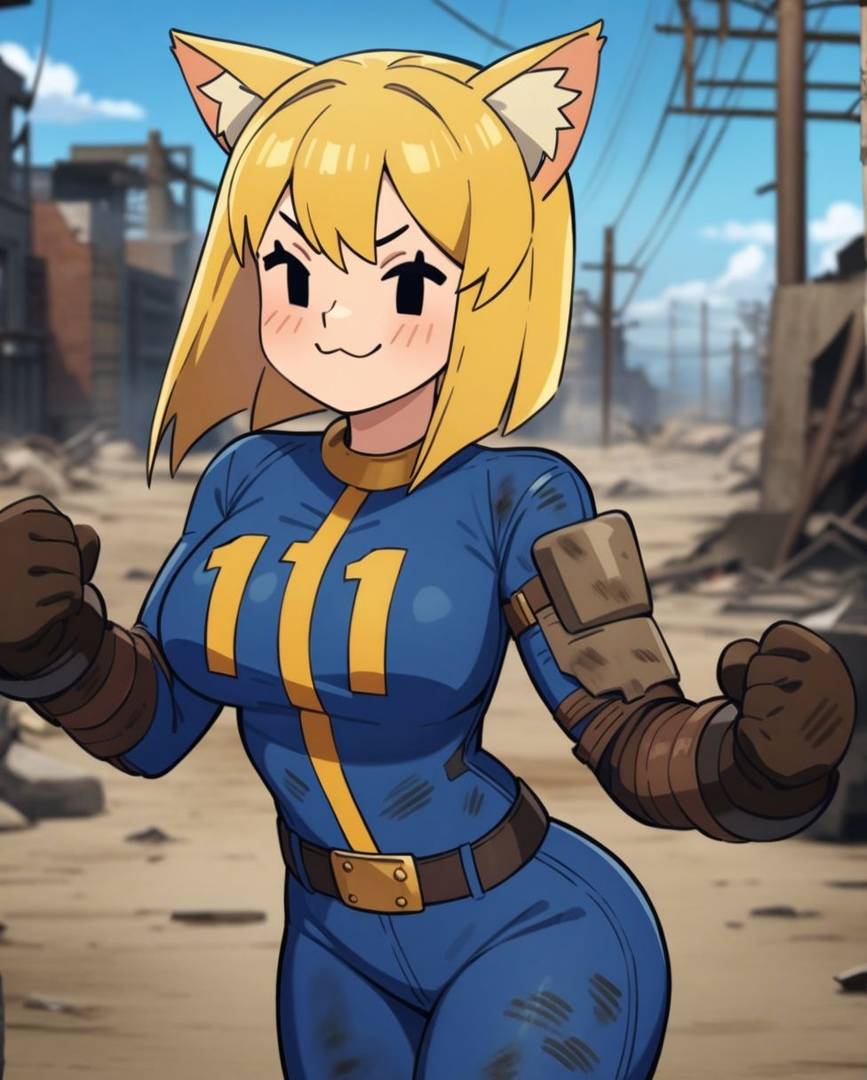 Vault girl | Пикабу