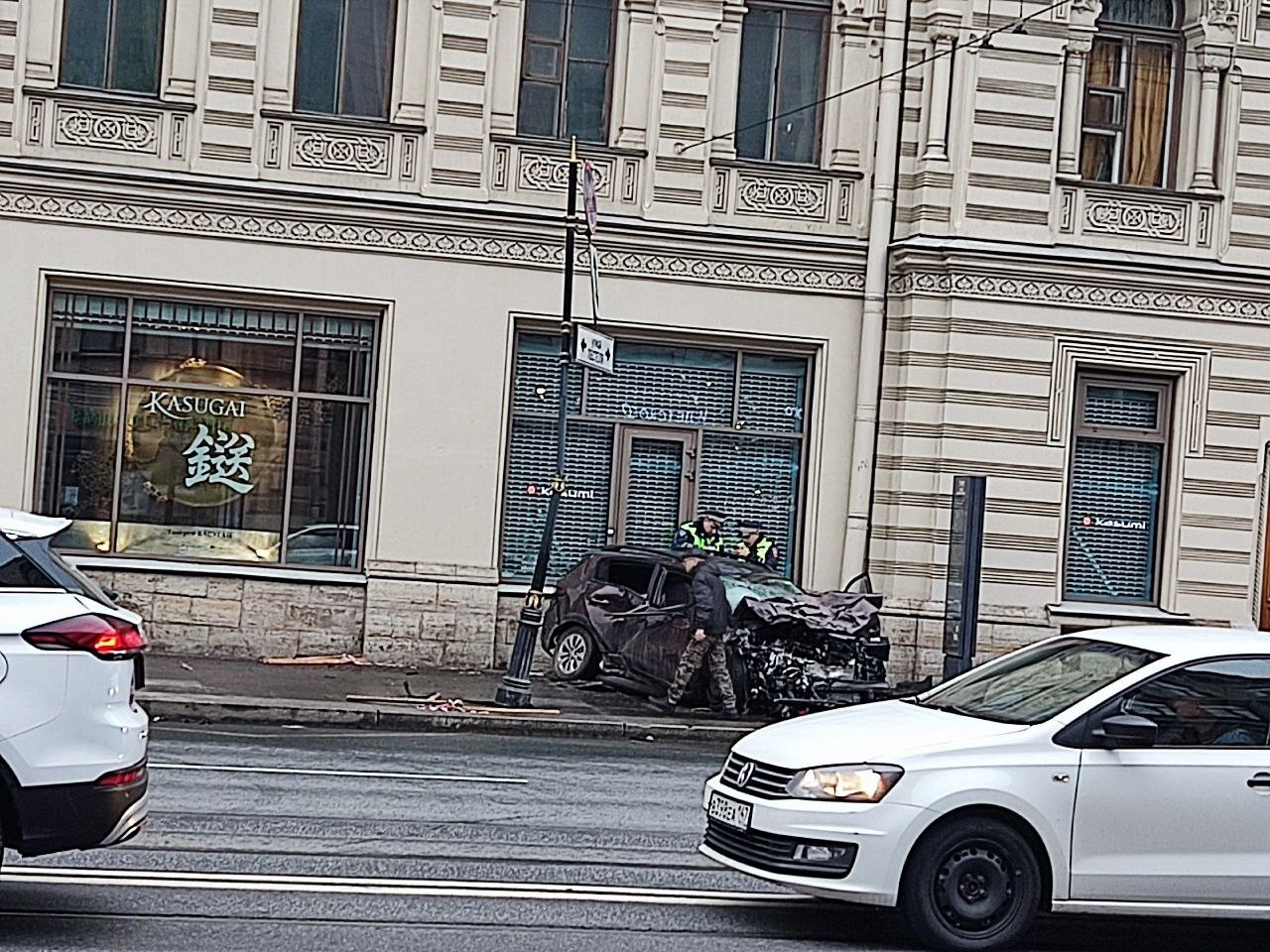 Нетрезвый мигрант устроил ДТП со смертельным исходом в центре Петербурга |  Пикабу