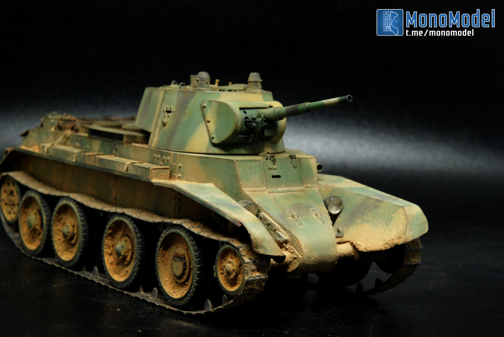 БТ-7 с конической башней (1/35 Звезда) | Пикабу