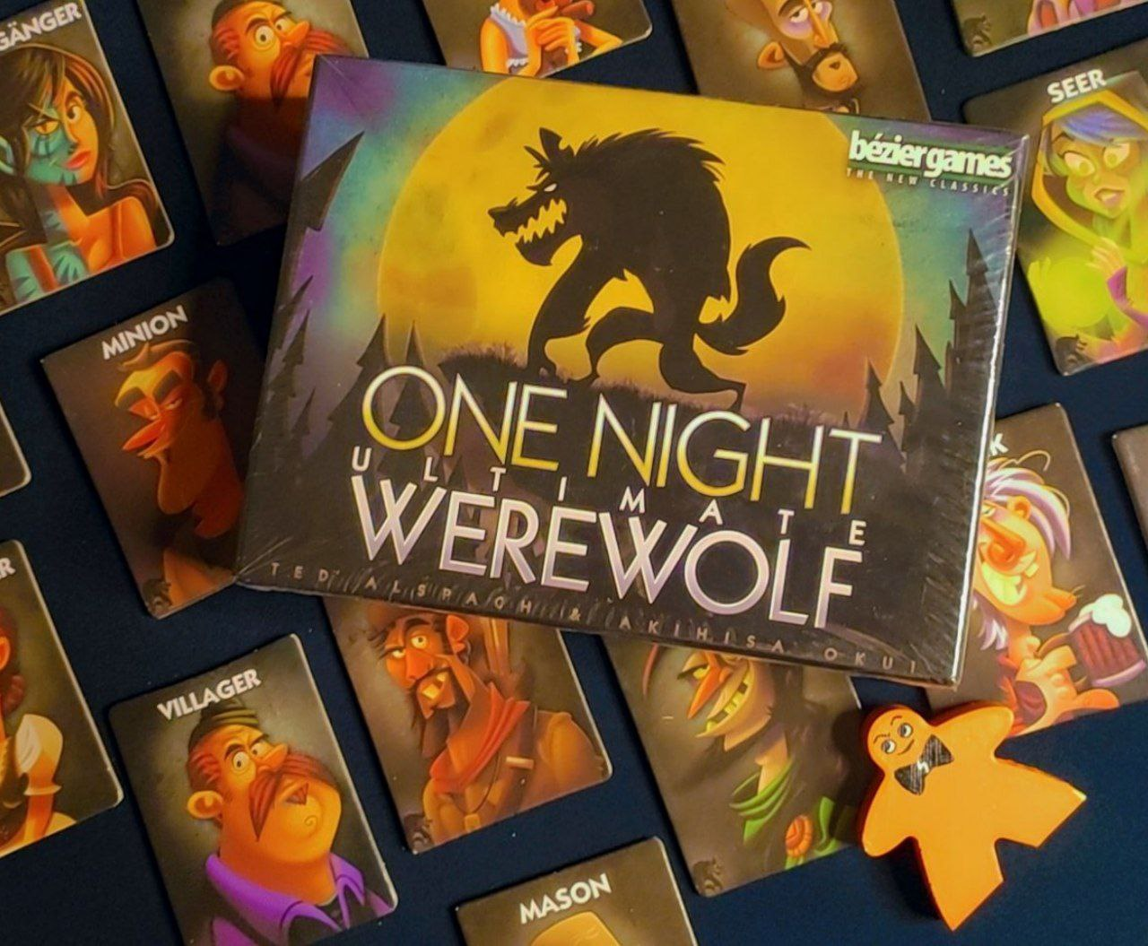 Настольная игра One night ultimate werewolf | Пикабу