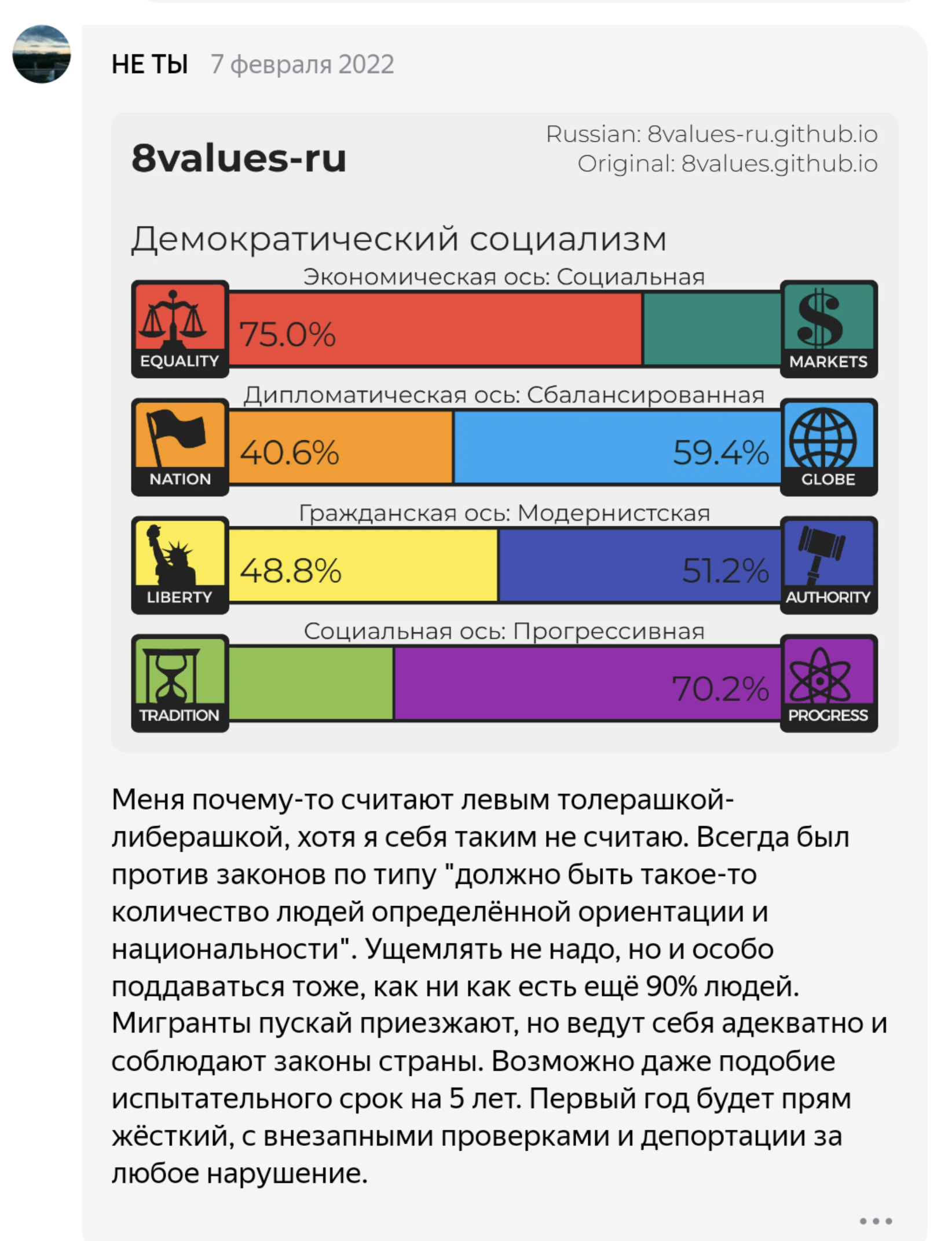 Страшный сон либерала | Пикабу