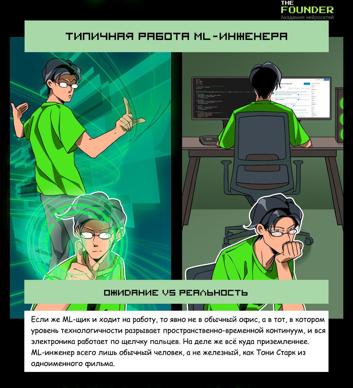 Типичная жизнь ML-инженера: Ожидание VS Реальность | Пикабу