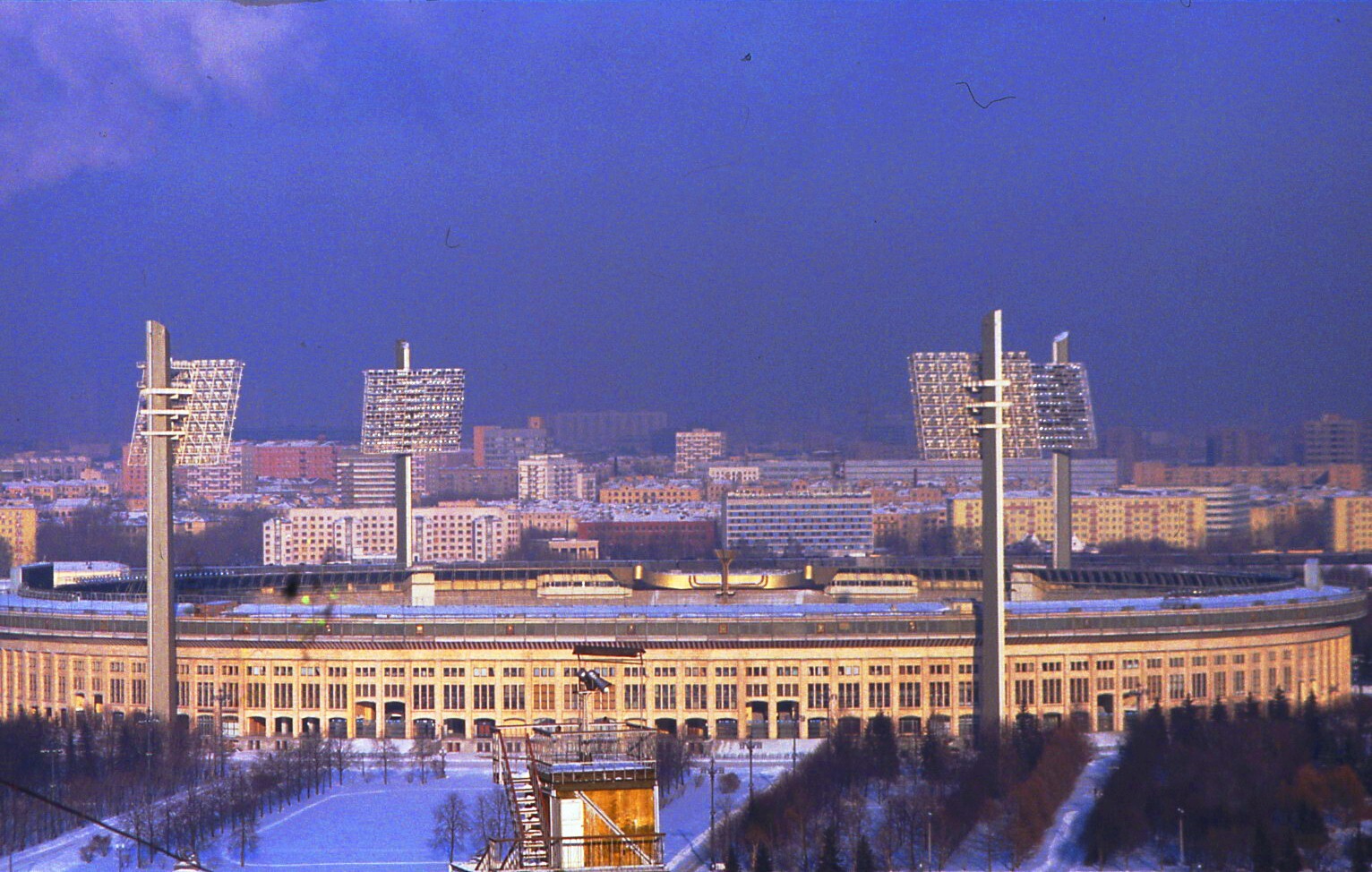 Стадион имени Ленина. Москва, 1982 год | Пикабу