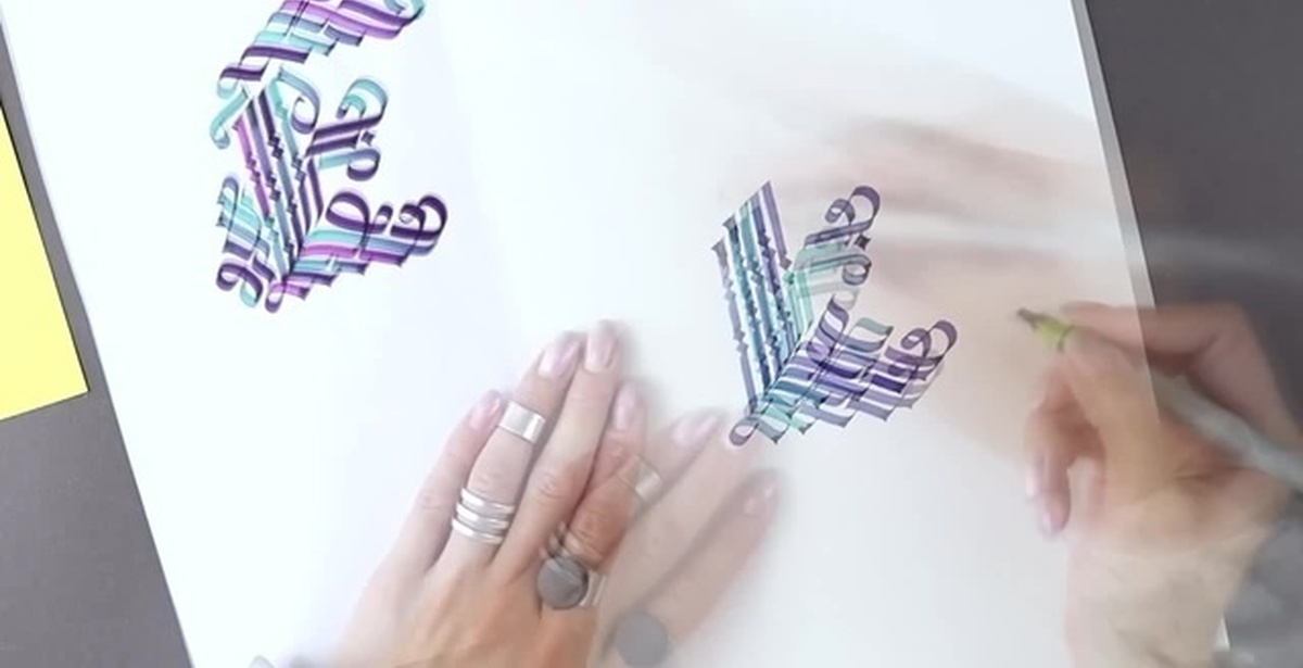 Готическая каллиграфия | Пикабу