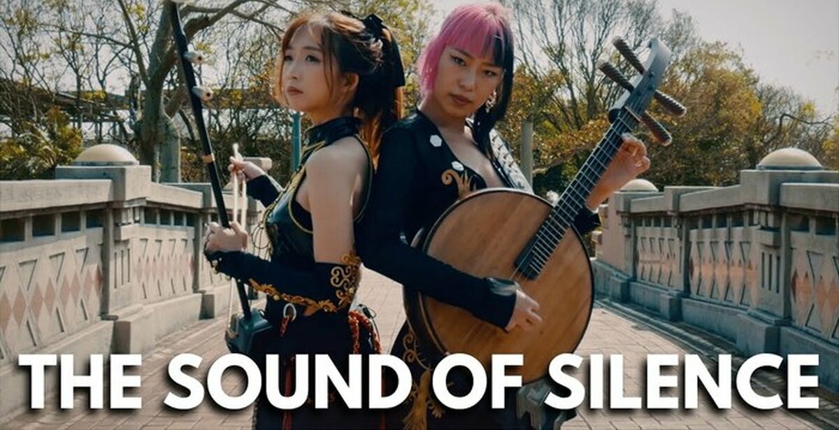 NiNi & Joy - The Sound Of Silence (Simon & Garfunkel cover) | Пикабу