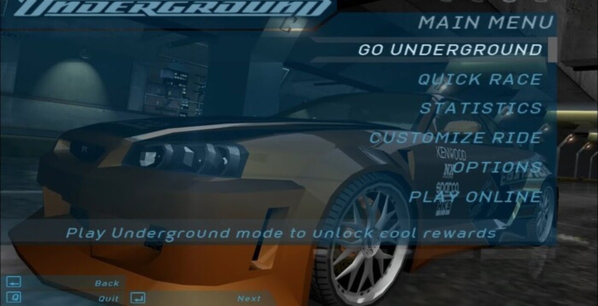 Speed main. NFS Underground меню. Need for Speed Underground menu. Need for Speed меню. Need for Speed Underground меню.