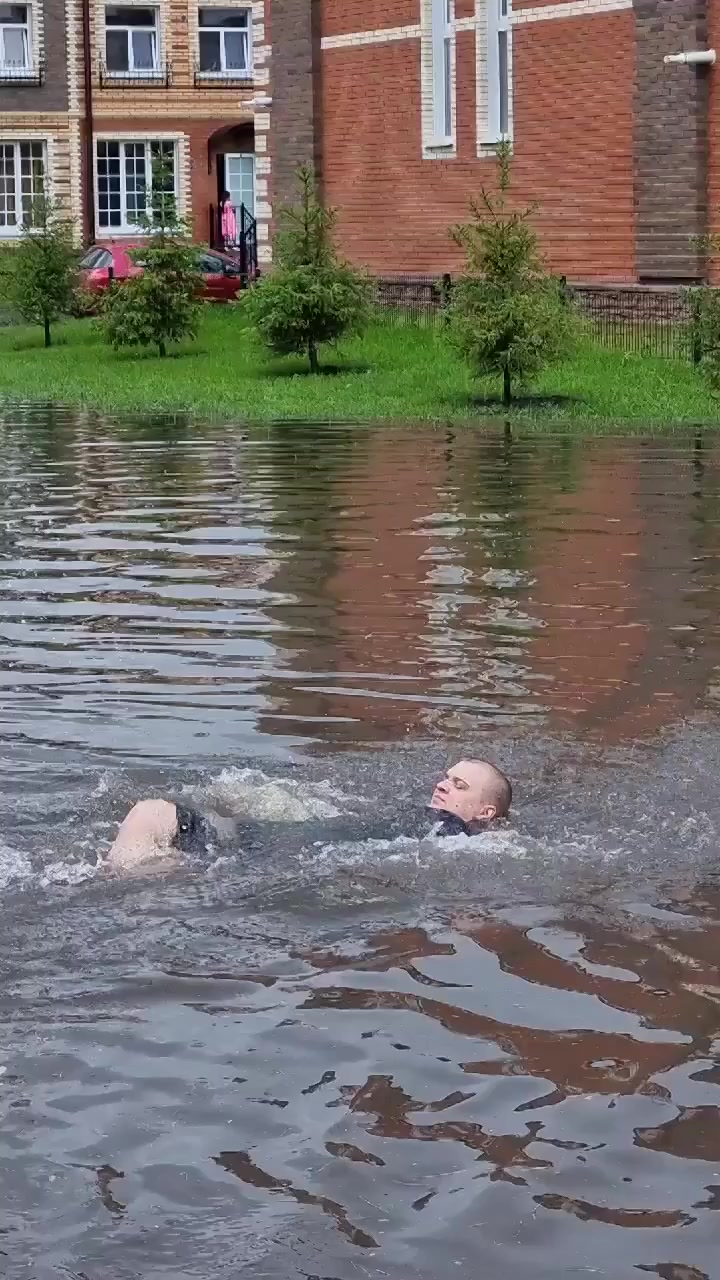 Заплыв в Новосибирске ЖК Берёзки-элитный