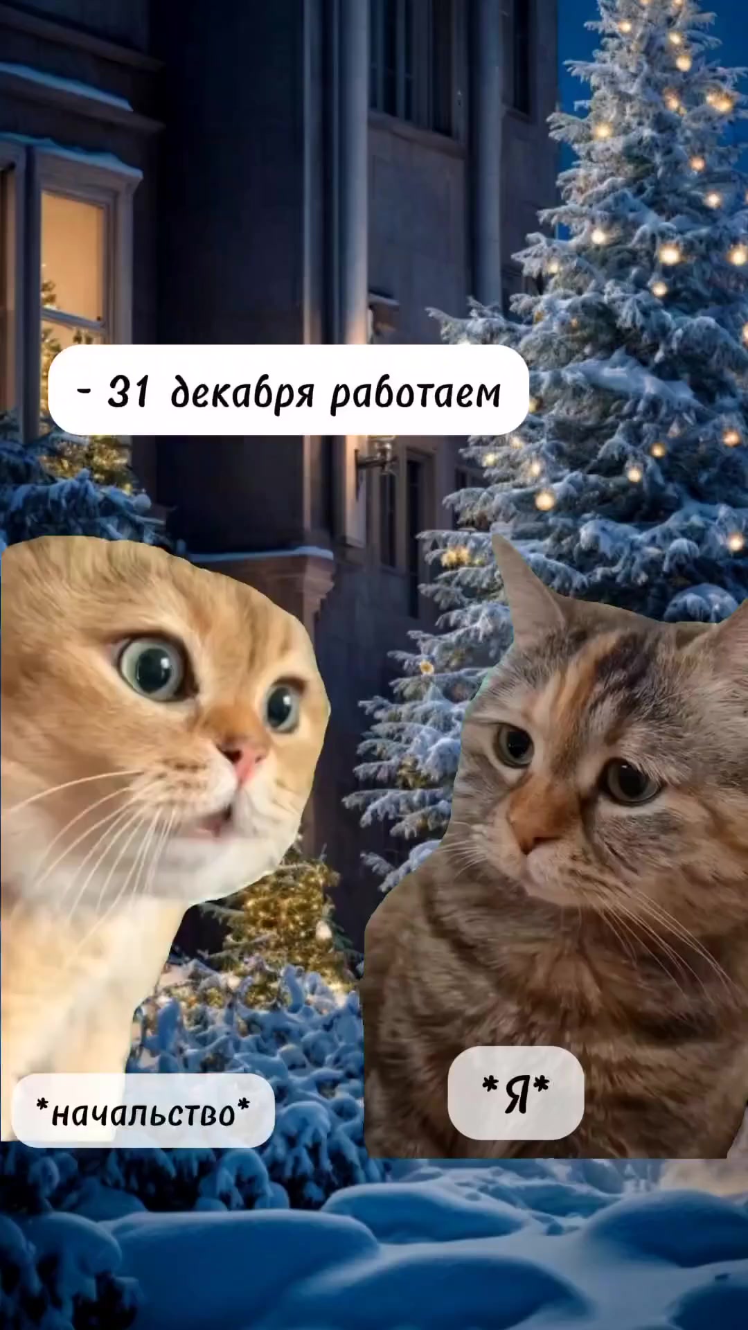 Универсальный ответ для босса, который хочет, чтобы вы работали в Новый год⁠⁠
